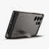 ACS07300 - Galaxy S24 Ultra Case Tough Armor in Black showing the back